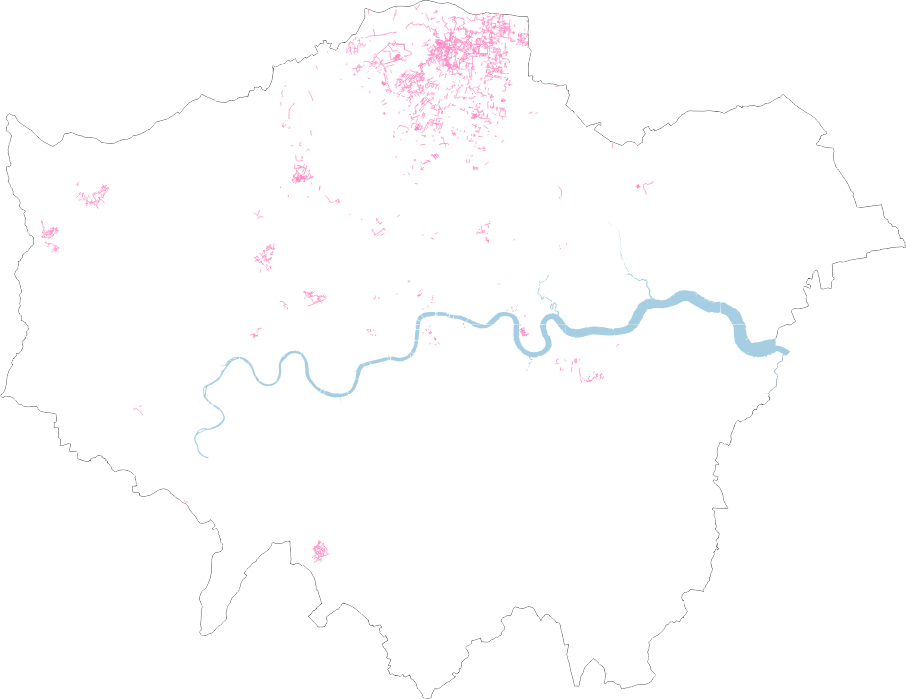 Draw the London Borough borders Quiz - By bpt3296